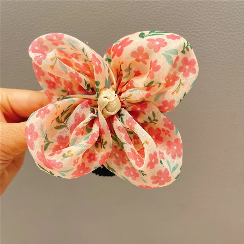 A193【满9.9发货】儿童发饰发圈女童皮筋蝴蝶结宝宝头饰发绳头绳