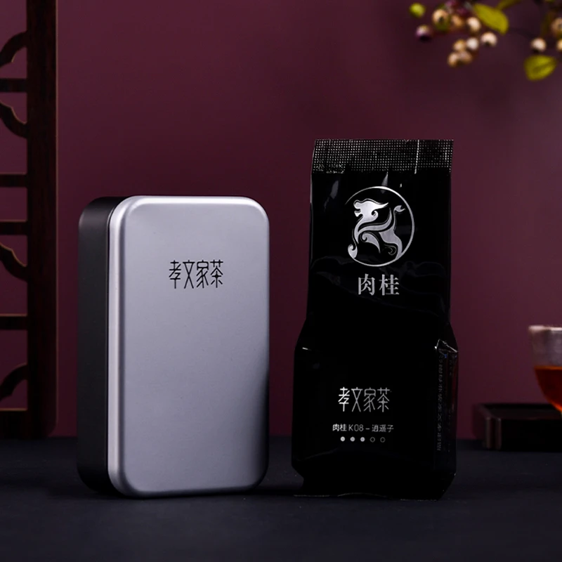 孝文家茶武夷山岩茶K08肉桂正宗好茶福建乌龙茶叶单泡试饮品鉴装
