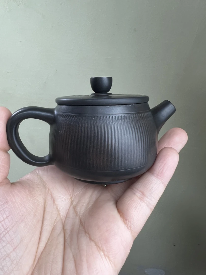 云南建水紫陶余粟媛陶 80ml