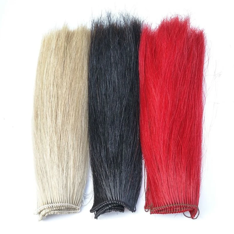 包邮马尾枪樱红缨枪枪樱真马尾枪樱霸王枪樱加长加厚马鬃三色可选