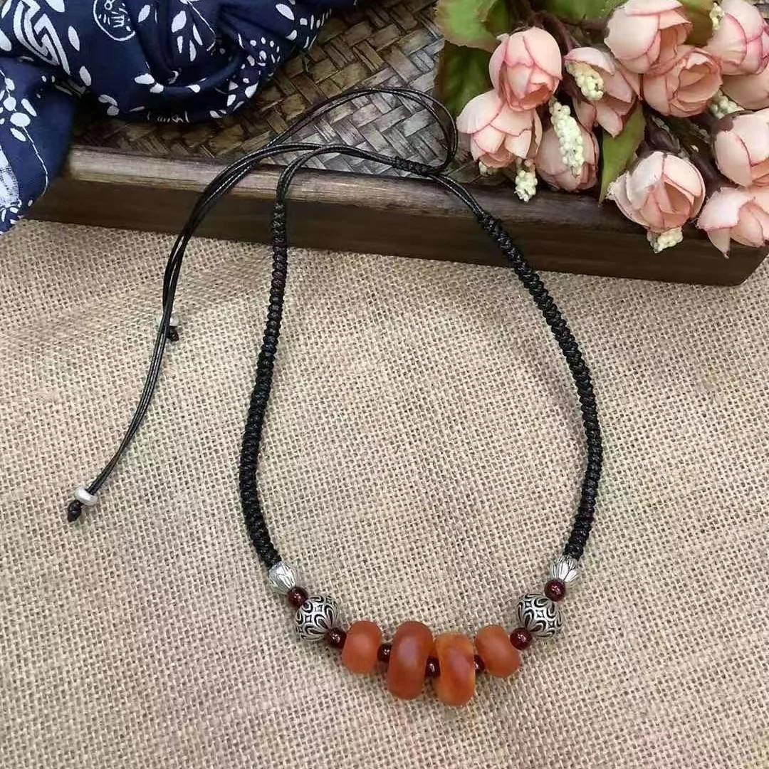 非金属树脂吊坠 新款无金属手工亚克力吊坠米家个性复古风挂件