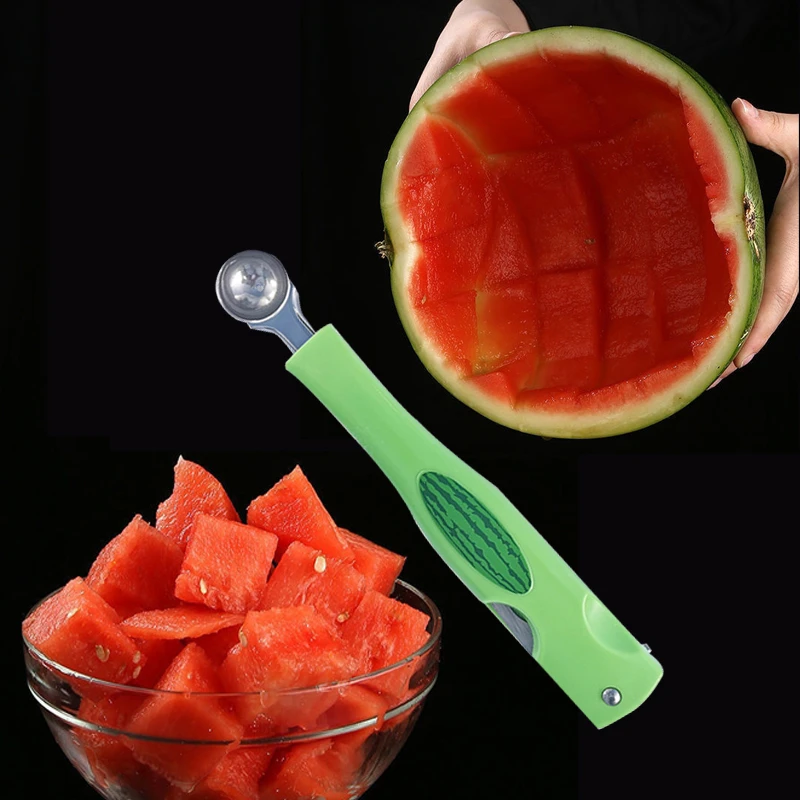 【顺轩】多功能不锈钢西瓜切水果分切器哈密瓜切片器切西瓜