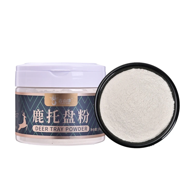 吉山珍鹿茸托盘鹿角帽粉鹿托盘粉100克/瓶