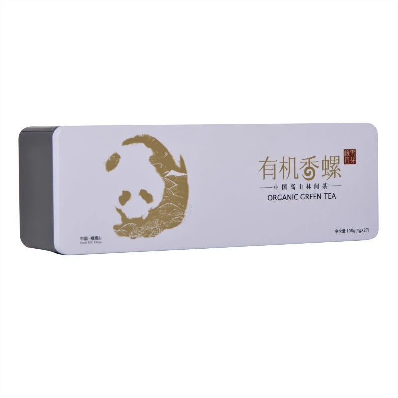 【峨眉雪芽】有机香螺 线下同款礼盒装绿茶茶叶