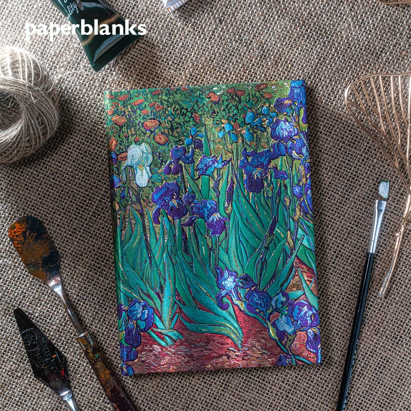paperblanks高档笔记本梵高的鸢尾花系列2022年新款