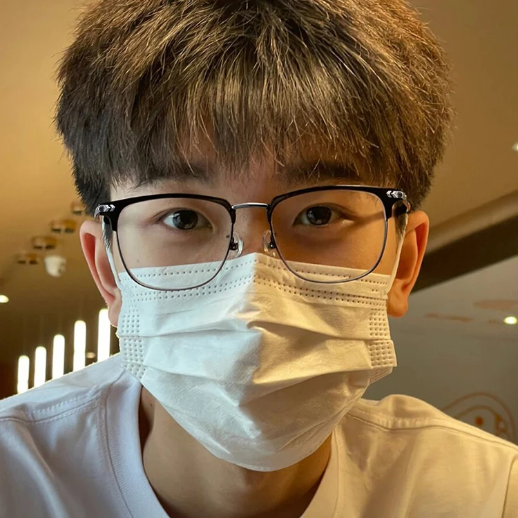 超轻纯钛半框近视眼镜框商务男款可配度数变色近视镜防蓝光平光镜