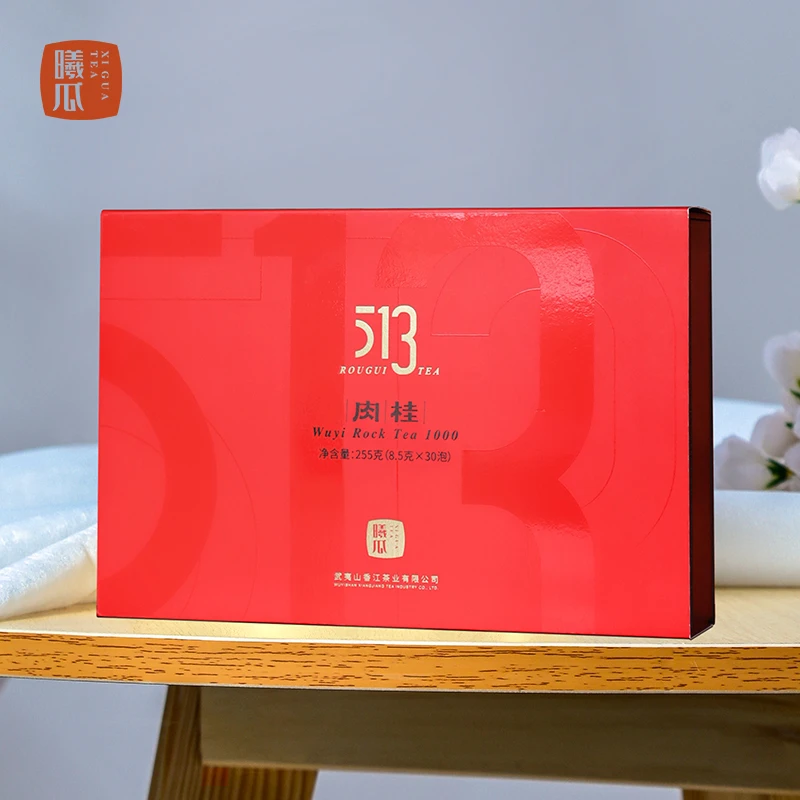 曦瓜513肉桂茶武夷岩茶大红袍茶叶浓香型茶叶礼盒装255g