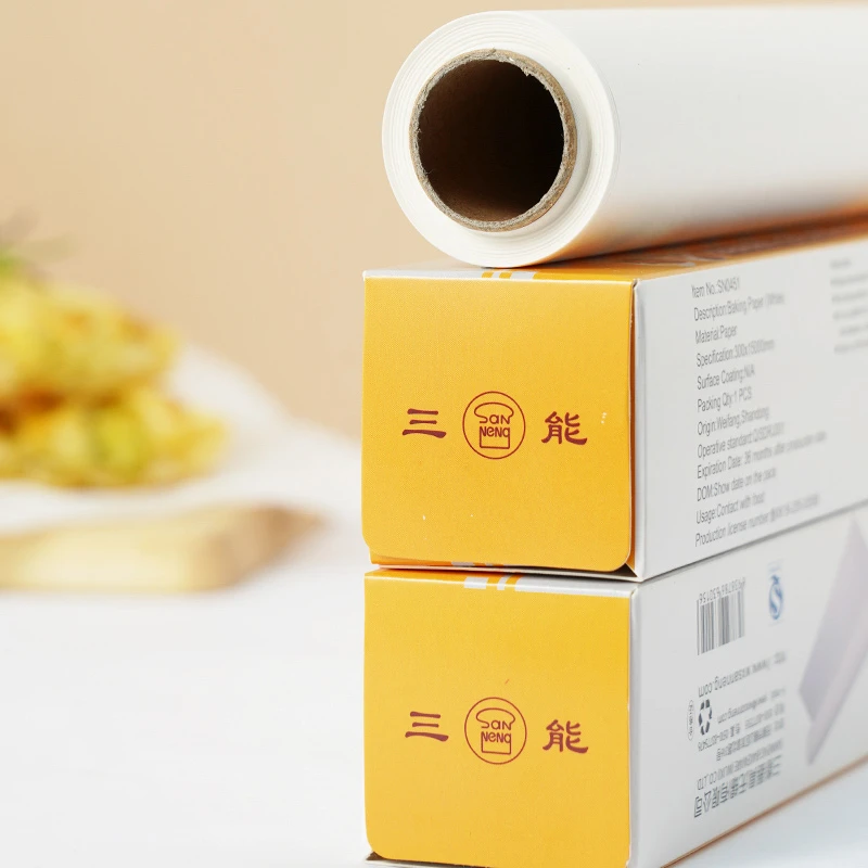 三能硅油纸20米油纸烤肉吸油纸烘焙不粘烤盘纸烹调纸