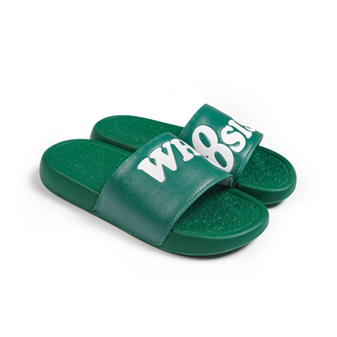【年货节】WHOOSIS（不知其名）纯色立体logo厚底胶拖鞋夏新款