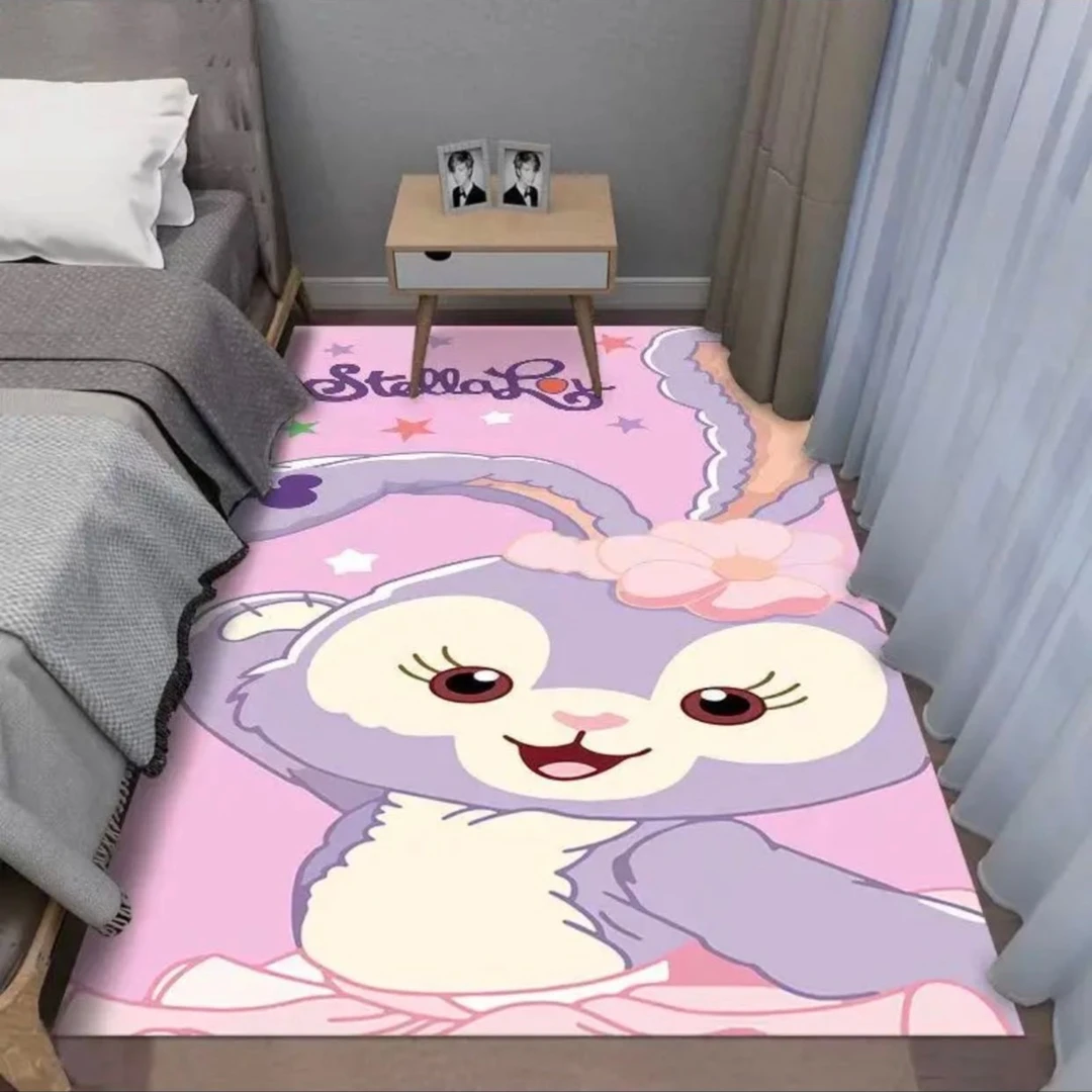 可爱兔 卡通儿童地毯客厅沙发垫卧室床边榻榻米飘窗地毯