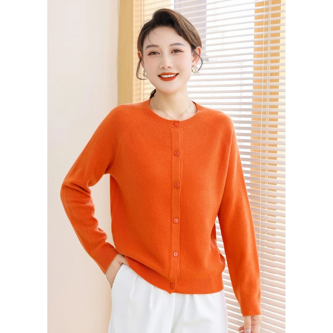 【香嘉怡新品】XJY9810女士上衣羊毛衫时尚潮流款多色百搭开衫