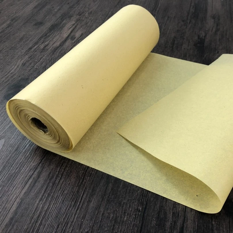 100米毛边纸元书纸长卷半生半熟毛笔字书法作品纸加厚不洇墨