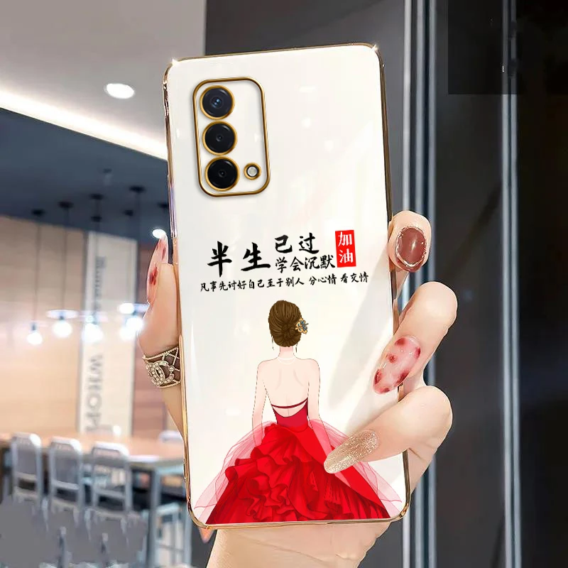 OPPOA93手机壳A93s保护套奢华A95电镀镜头全包防摔软壳半生已过