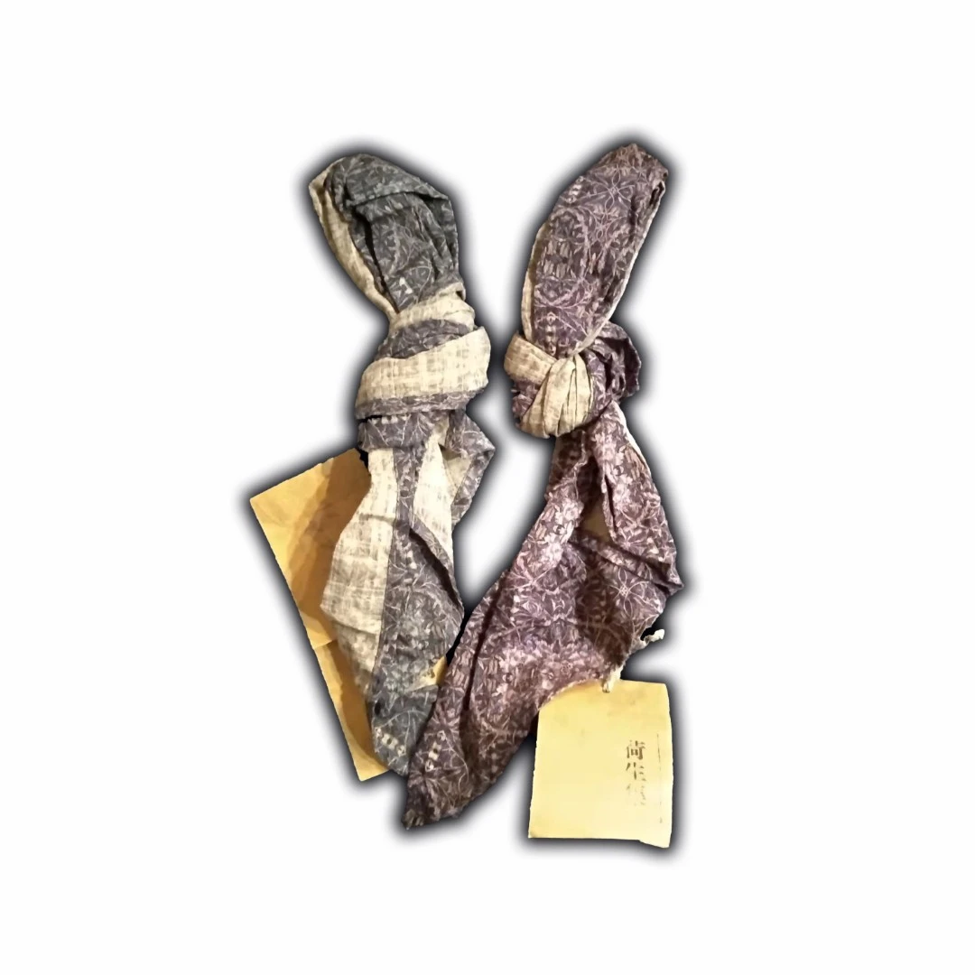 荷生集迷人印花三角巾巾