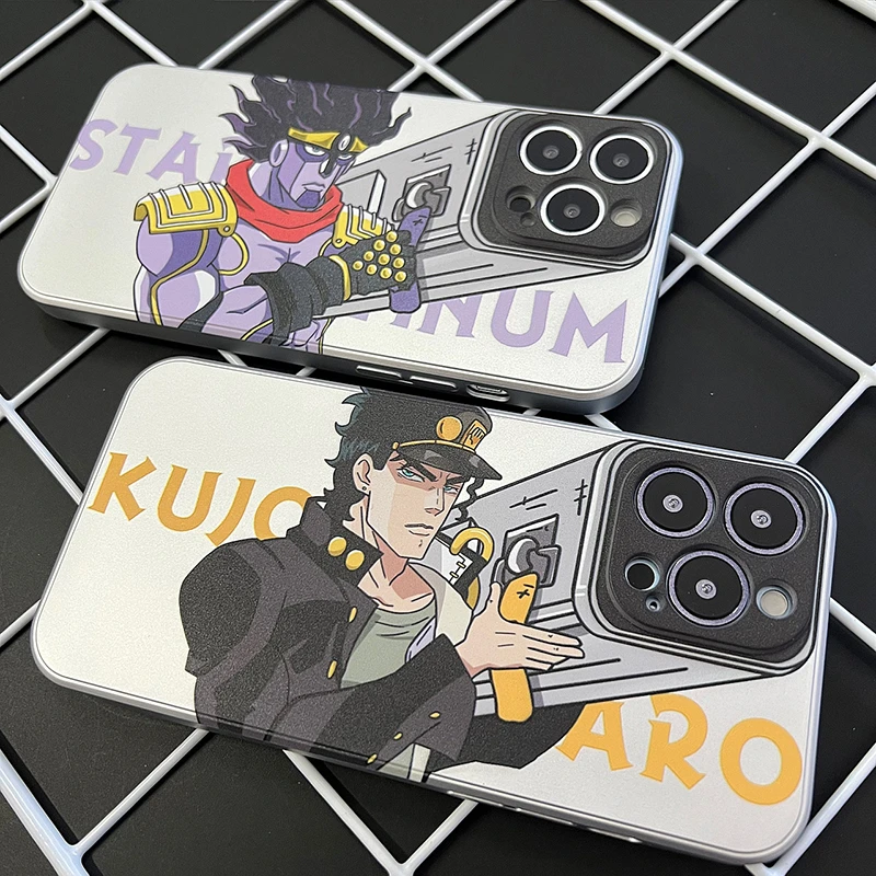 JOJO的奇妙冒险创意承太郎手机壳迪奥iPhone15适用苹果16华为徐伦