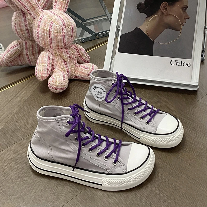 厚底软底芒果女款板鞋帆布鞋鞋子女款爆款2025新款女鞋百搭鞋子女