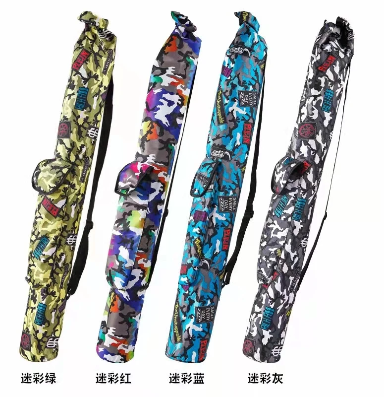 钓鱼伞收纳袋帆布竿包鱼杆袋防水耐磨渔具垂钓用品可折叠伞袋伞包