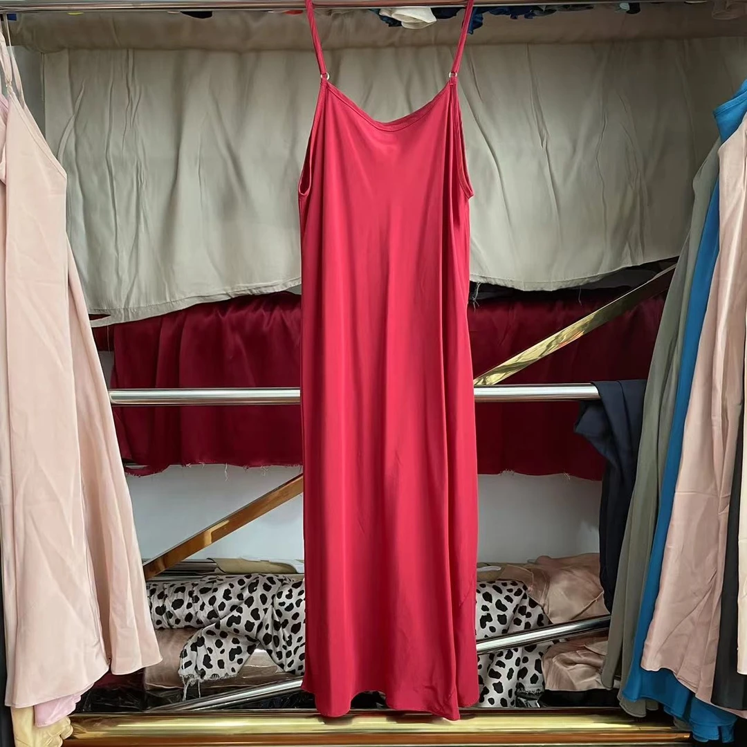 真丝桑蚕丝长裙浮力清仓