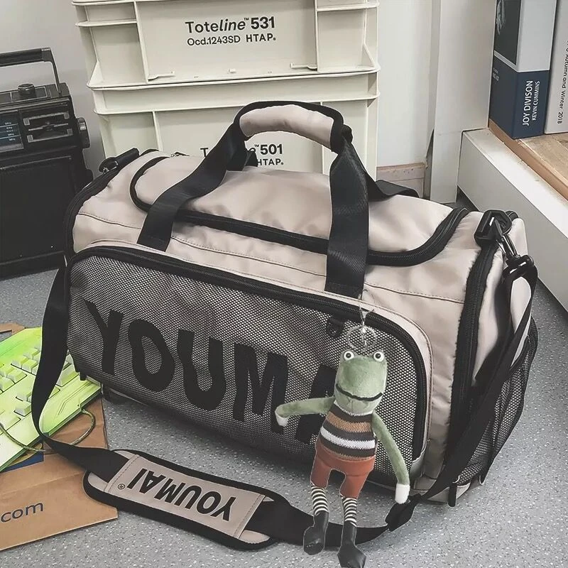 干湿分离健身包男运动训练包学生大容量手提包行李包袋短途旅行包