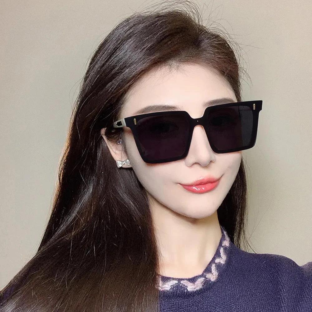 【潮人达选】偏光墨镜男女 大框网红同款  素颜墨镜 太阳镜时尚