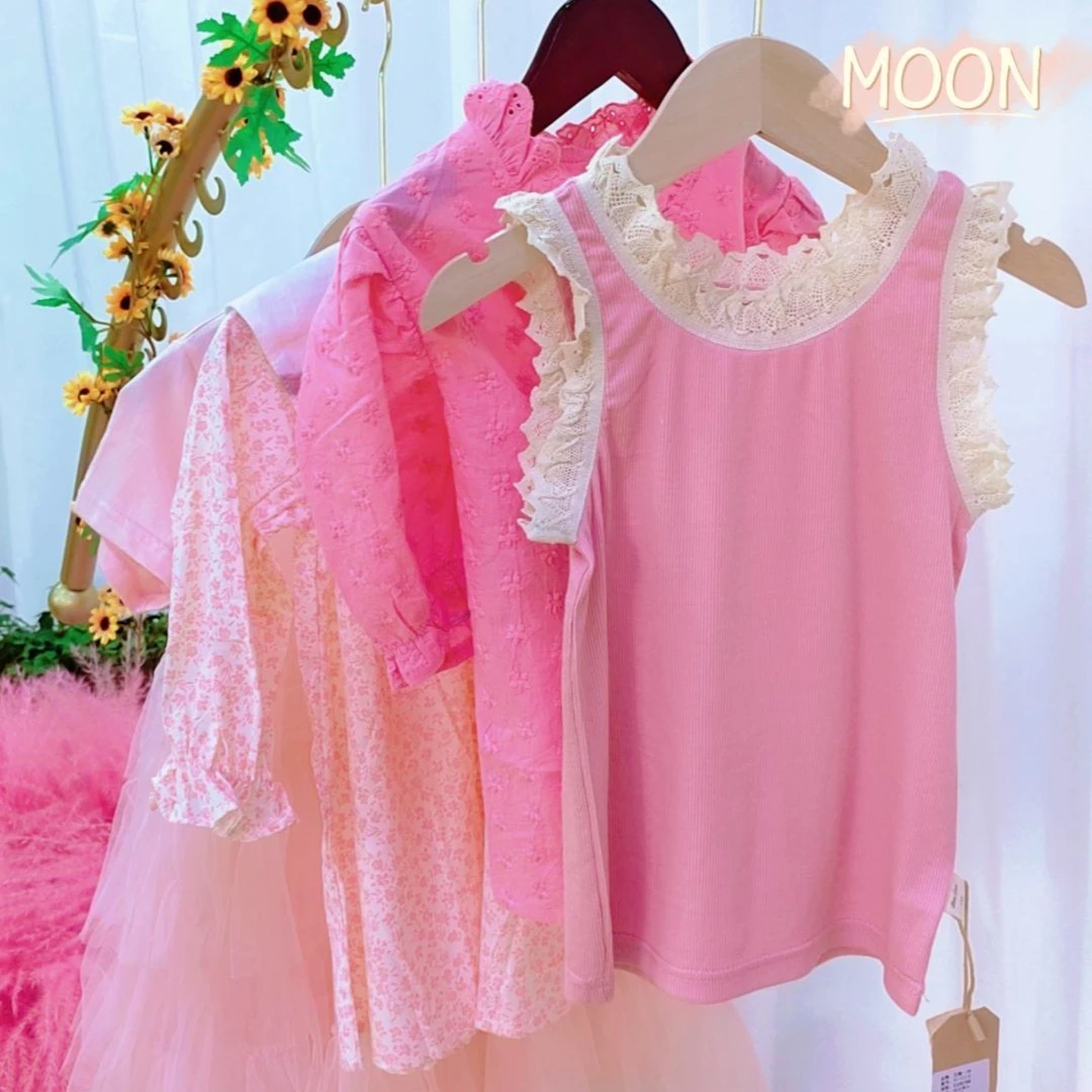 月亮家小可爱连衣裙百搭女宝洋气公主套装春夏时尚宝宝儿童韩版