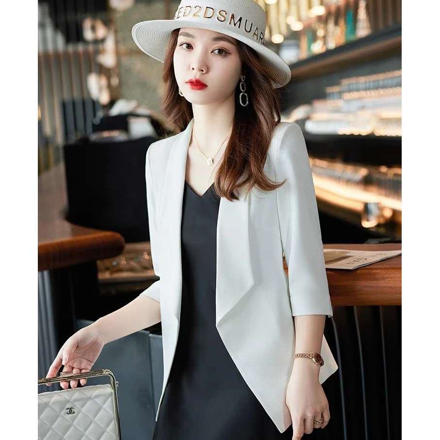 【银泰专属】2272新款韩版小西装外套女新款夏季时尚休闲西装