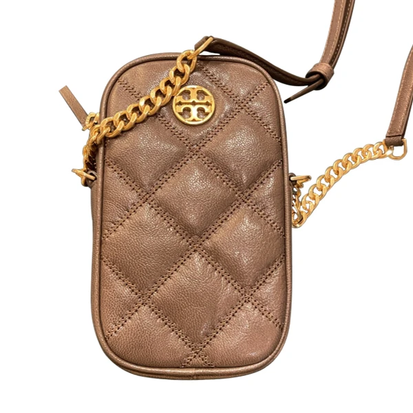 TORY BURCH/汤丽柏琦 女士 单肩包 T35512 格纹时尚菱格美国直邮