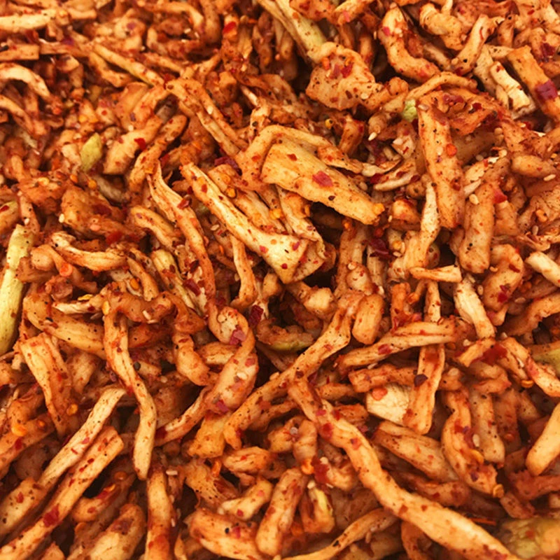 重庆麻辣萝卜干腌制辣椒传统干净密封食用清脆