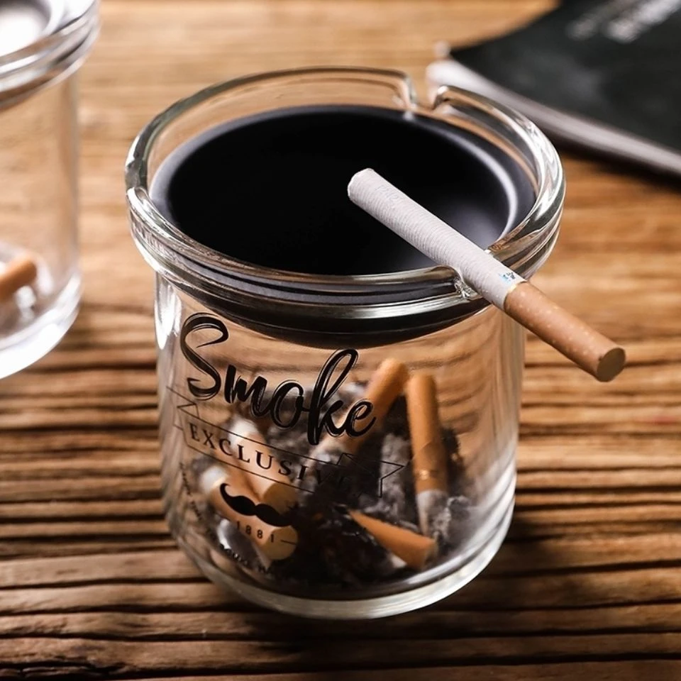 【严选好物】烟灰缸防飞灰办公室创意带盖个性客厅家用潮流ins风