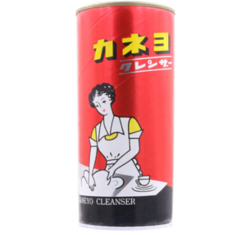 日本进口家耐优清洁粉400g 多功能刷锅底瓷砖去污粉家用便携去油