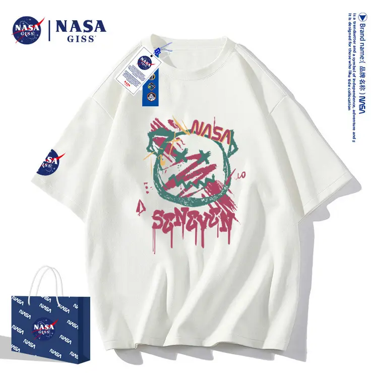 299NASA GISS 联名款2022新款字母印花男女同款T恤89249