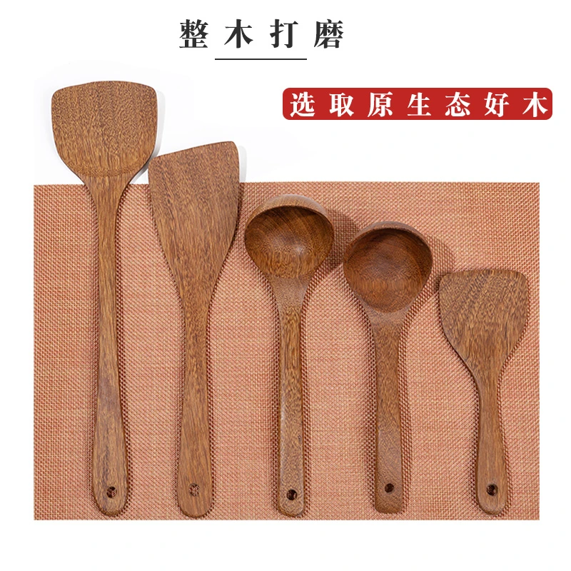 木铲子炒菜专用木制加长炒菜铲子耐高温家用不伤锅耐用厨房木锅铲
