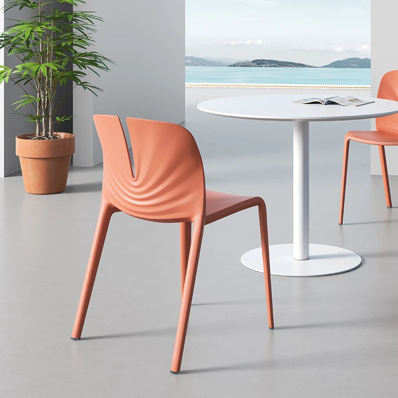 圣奥sunon会议洽谈椅简约现代舒适椅可叠放麻将椅网红家用餐厅椅