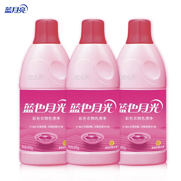 蓝月亮彩漂色渍净深层清洁彩漂液彩色衣物通用去色渍600g