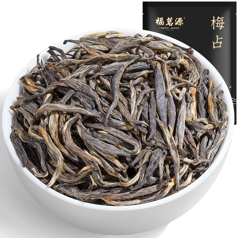 福茗源茶叶 花香梅占金骏眉红茶新茶特级春茶金俊眉 梅占袋装250g