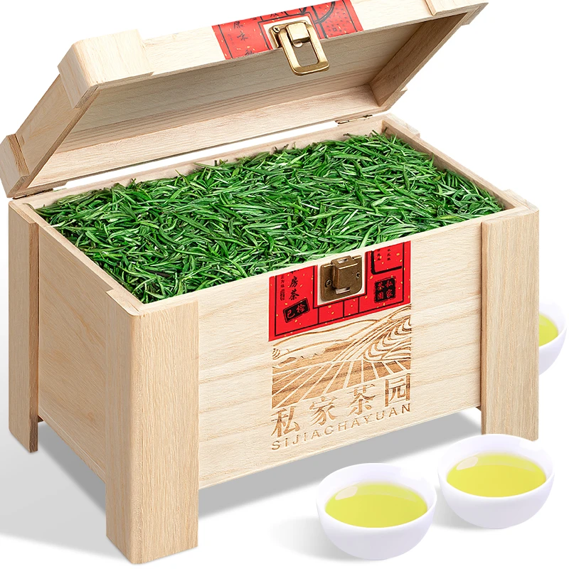 福茗源绿茶2025明前特级雀舌新茶春茶贵州雀舌 送礼礼盒装500g