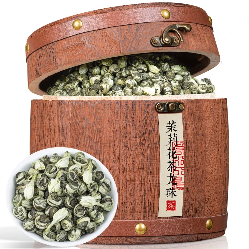 福茗源茉莉花茶 茉莉花茶龙珠500g 2025年新茶浓香型花草茶绣球王