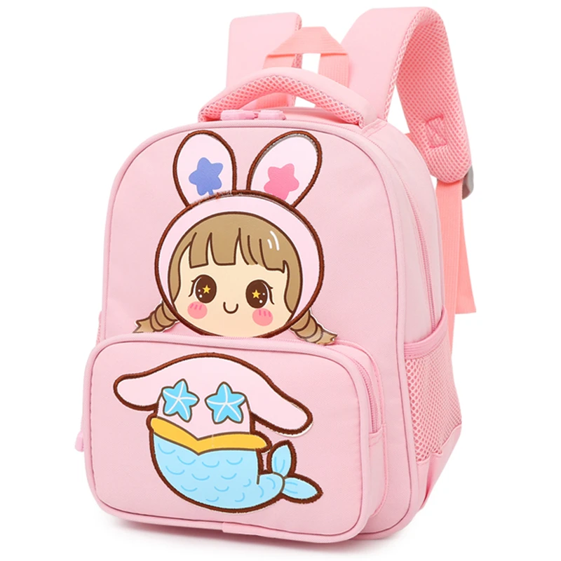 女孩书包可爱公主幼儿园小班中班3-7岁5大班一二年级新款超轻背包