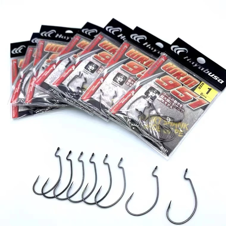 小艾路亚hayabusa/FINA日本进口宽腹曲柄钩鲈钓大师并木敏成版