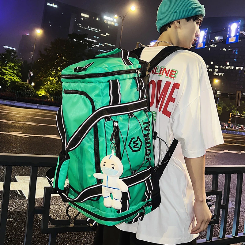 短途旅行包男超大容量手提行李包出差轻便旅游包运动训练健身包女