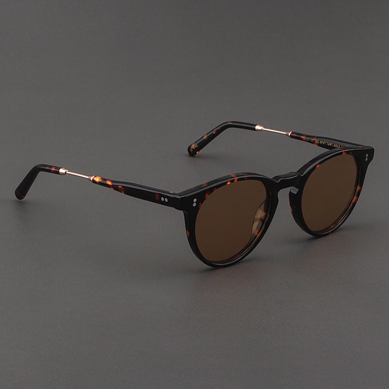 MOSCOT LEMTOSH太阳镜男黑玳瑁色板材眼镜小框复古偏光茶色墨镜女