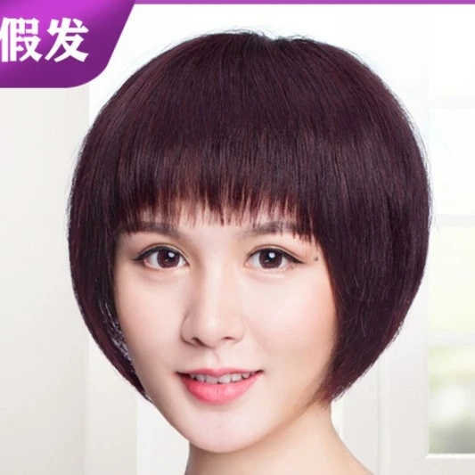 【全手织全真发】妈妈减龄发套遮盖白发缺发轻薄透气定制发形