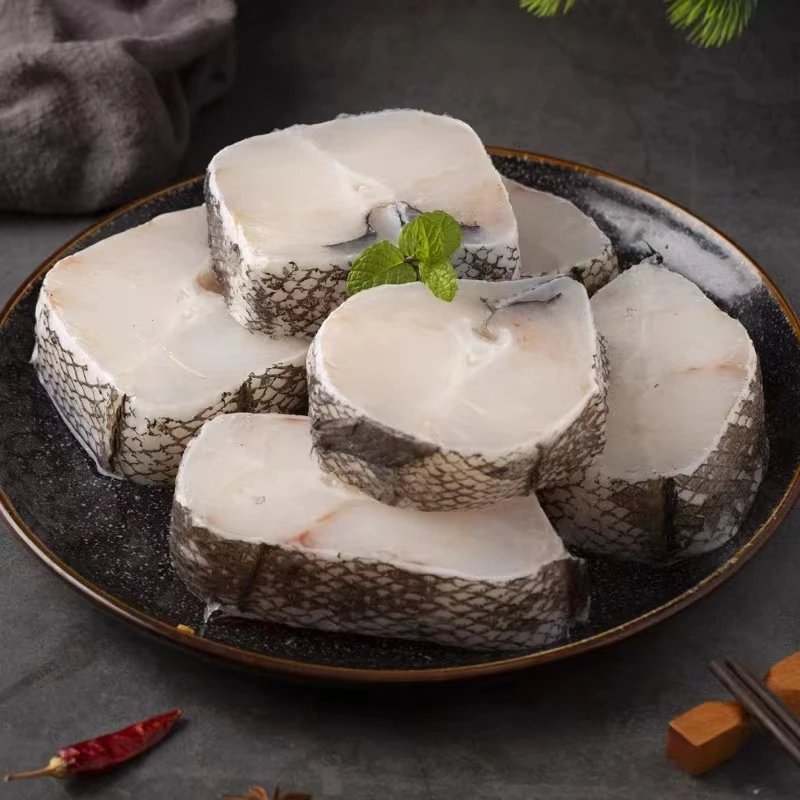 6包新鲜速冻400g/包鳕鱼块(细鳞壮鳕鱼)肉细嫩