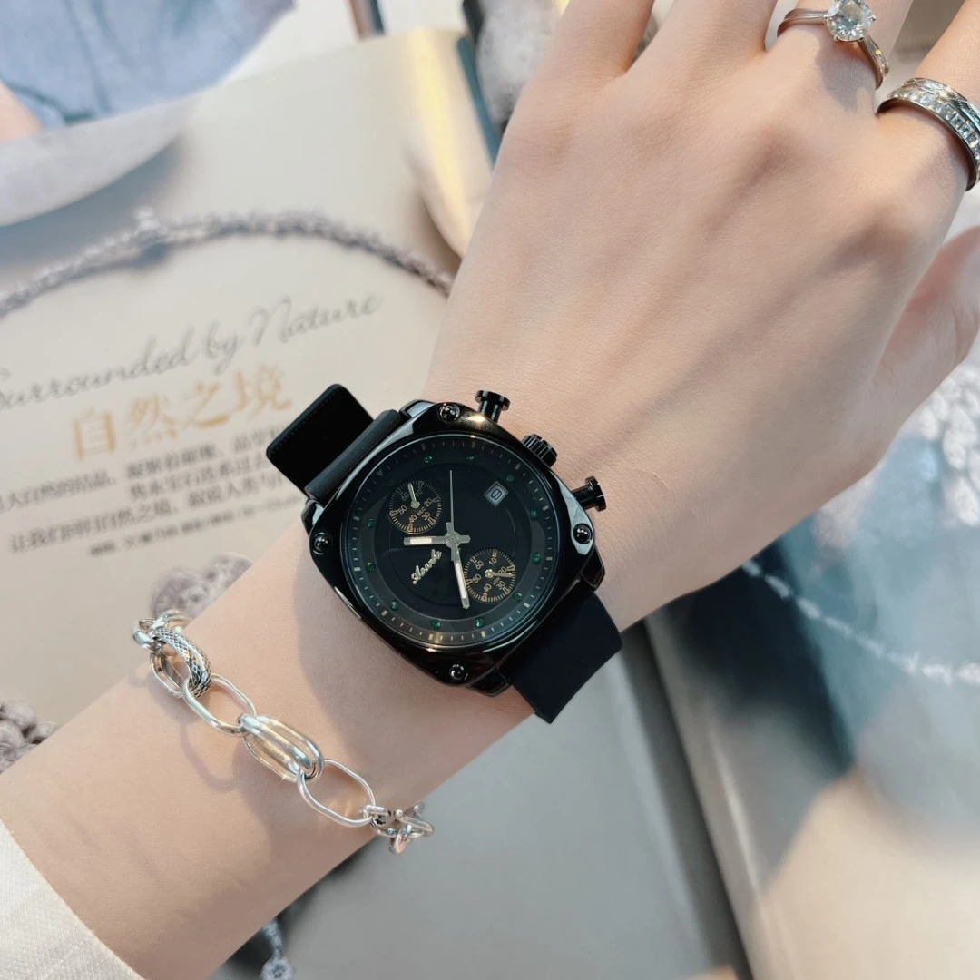 AOERBO澳尔博正品2022款气质大表盘防水夜光全自动石英女表3156