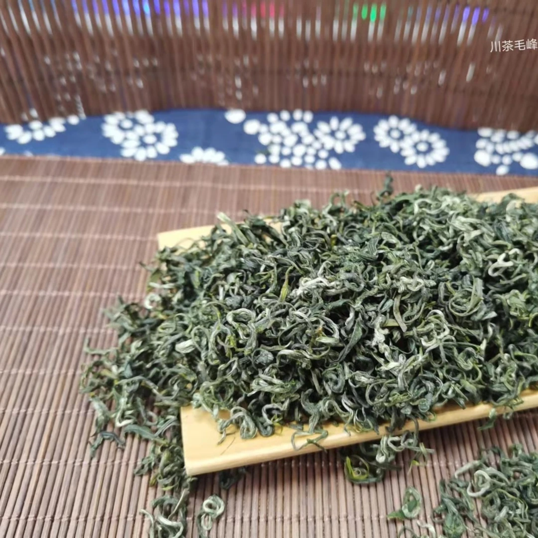 2024新茶蒙顶山茶土茶明前高山云雾茶老川茶毛峰 250g 500g