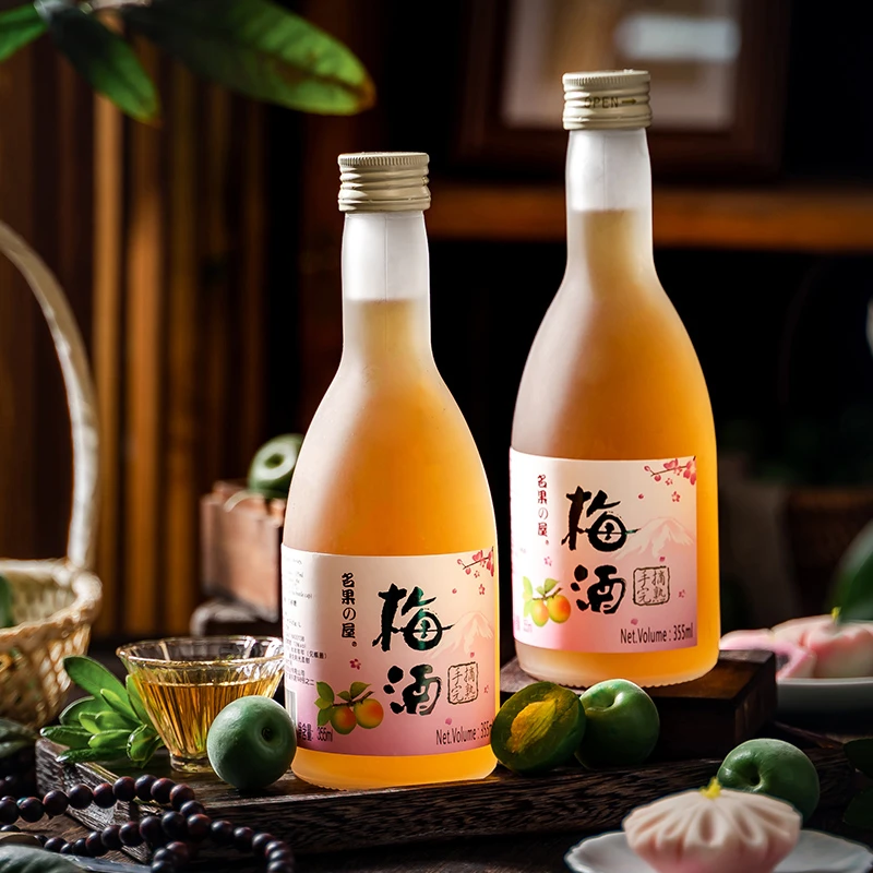 【达人严选】顺昌源355粉标梅酒酸甜日式青梅酒清新低度梅子酒