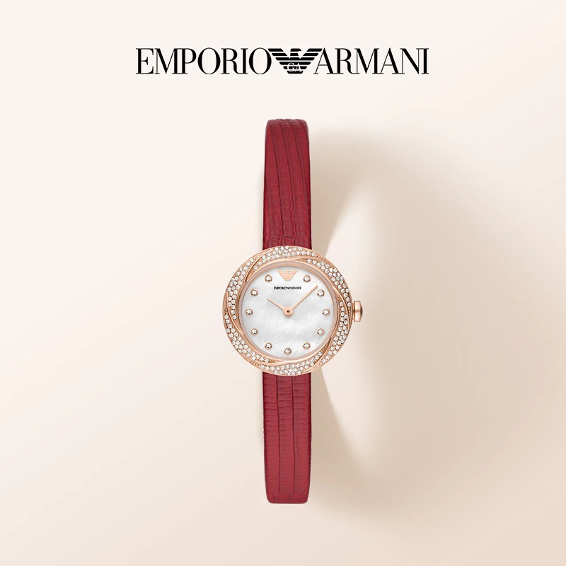 Emporio Armani/安普里奥·阿玛尼手表女甜甜圈复古石英表AR11475