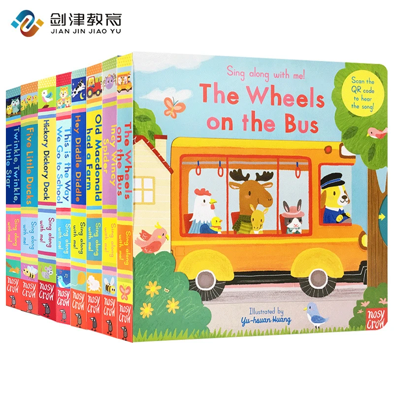 The Wheels on the Bus轮子上的巴士Sing Along with Me欢唱童谣