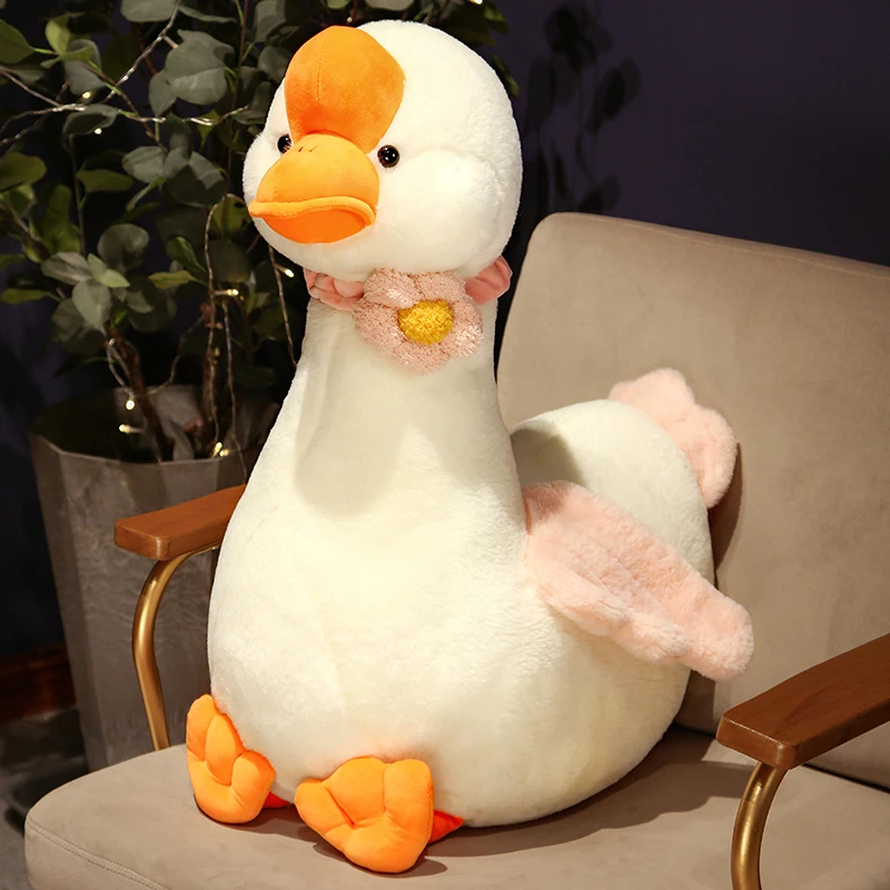 淘乐玩具：福利款：可爱60仙女鹅抱枕毛绒玩具