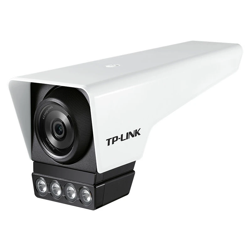 高清400万POE 全彩星光室外网络拾音摄像机监控器 TL-IPC546MP-W